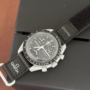 Omega Moon Aurora Battery Watch